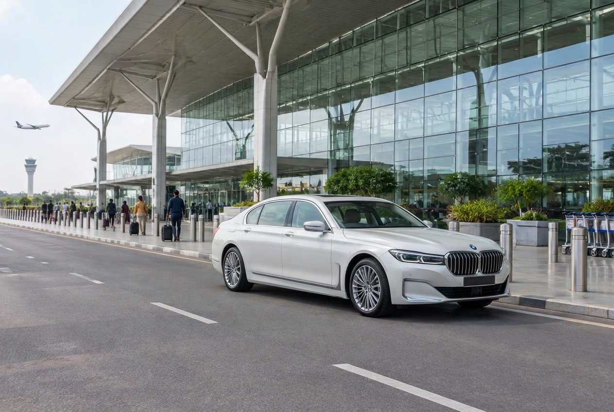 Airport Ride illustrative luxury car