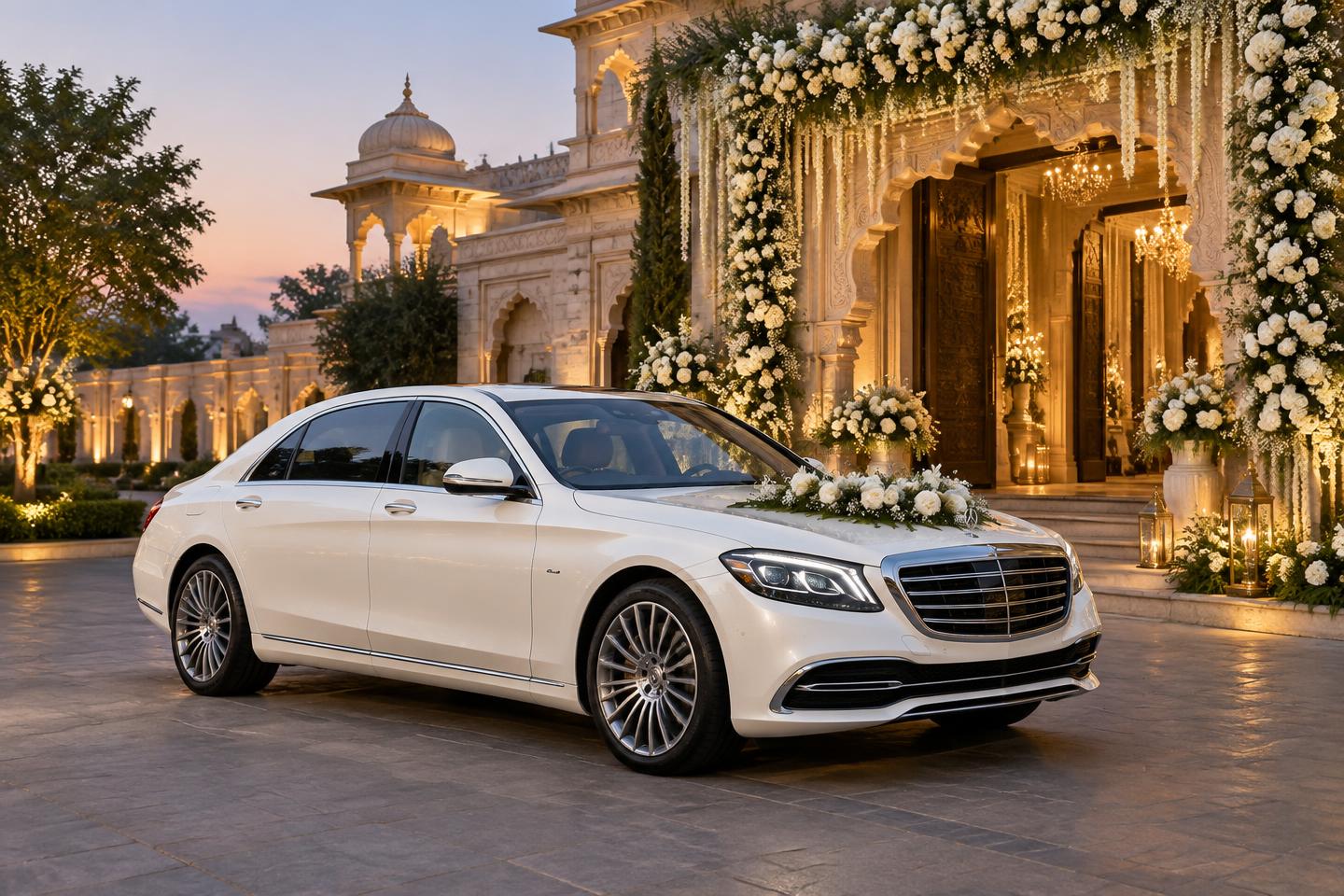 Marriage Event illustrative luxury car